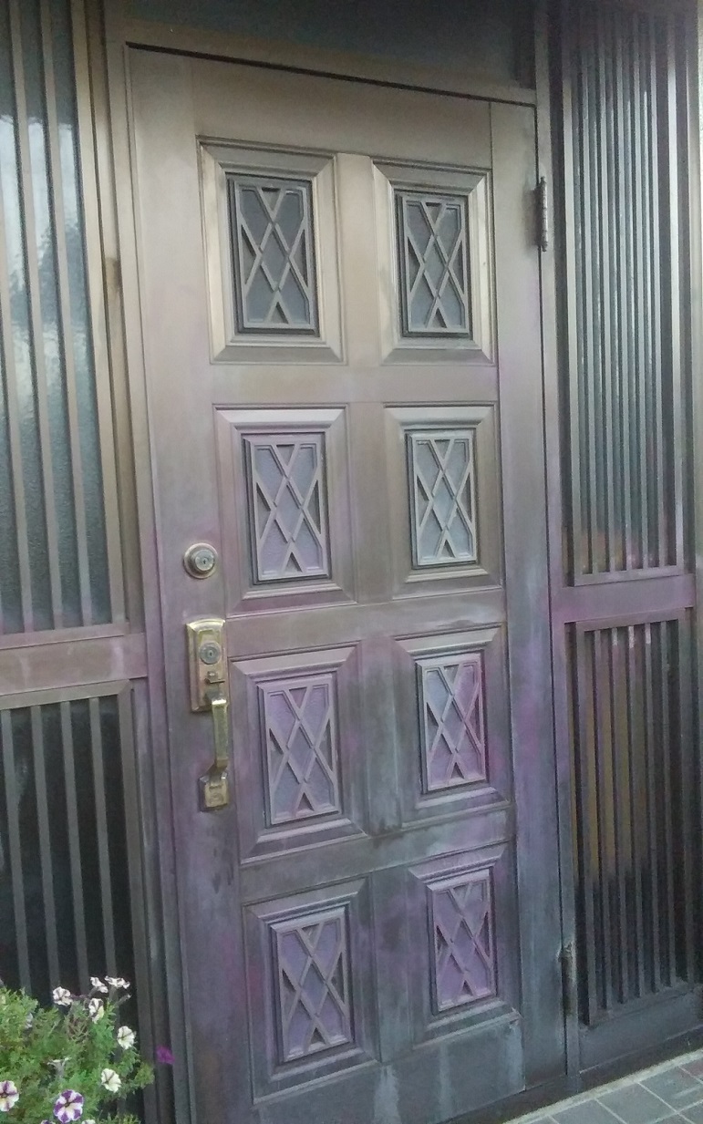 アルミ製玄関ドアの塗装 お知らせ 株式会社TECS